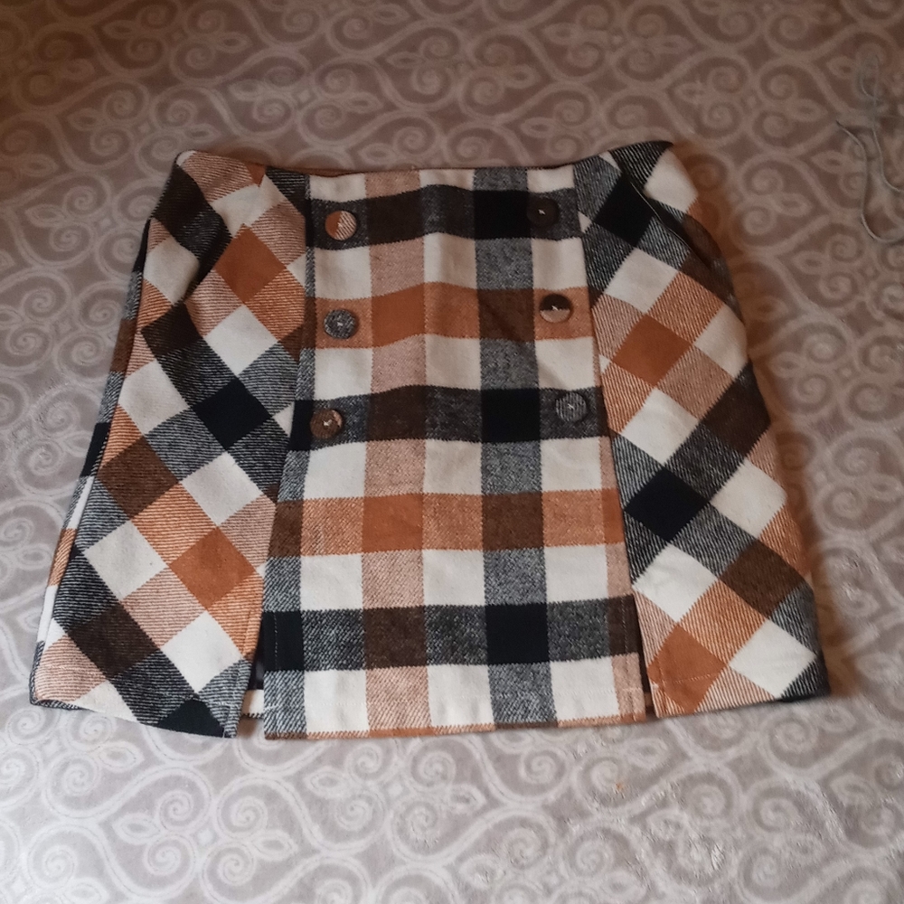 Forever 21 plaid skirt